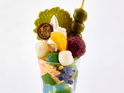 清水抹茶パフェ