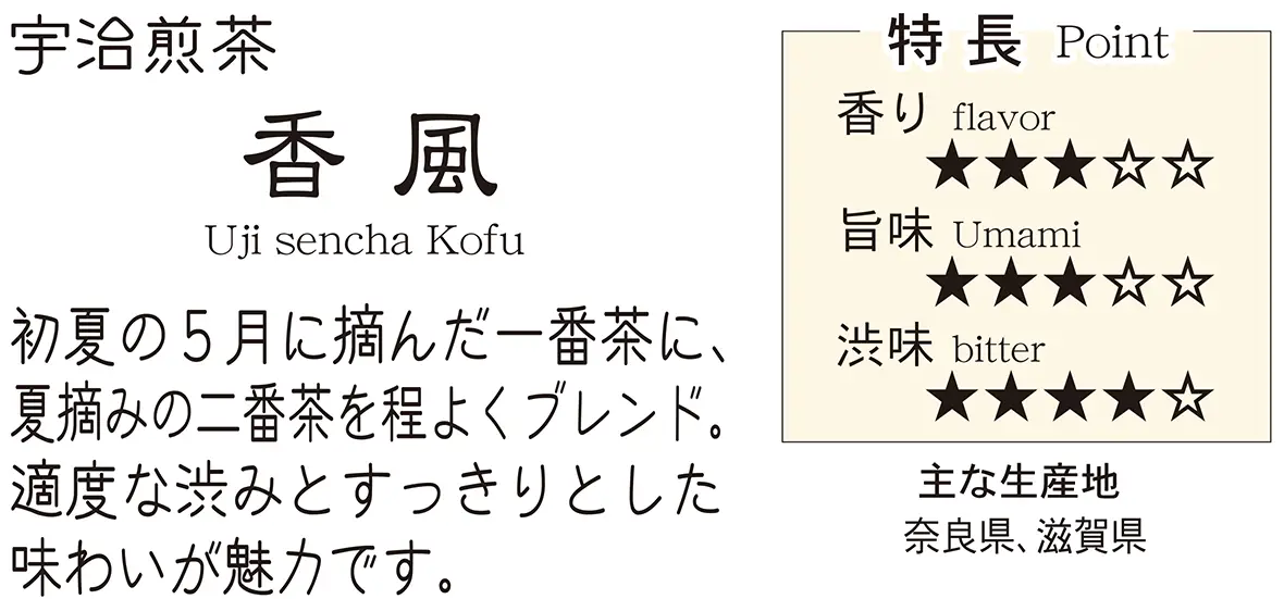 宇治煎茶 香風
